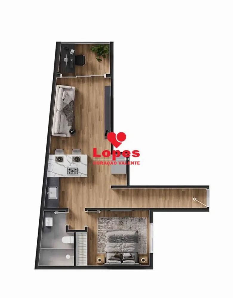 Apartamento, 1 quarto, 50 m² - Foto 20