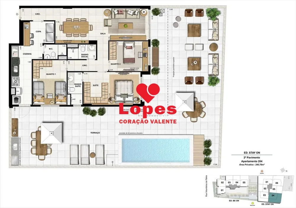Apartamento, 3 quartos, 240 m² - Foto 21