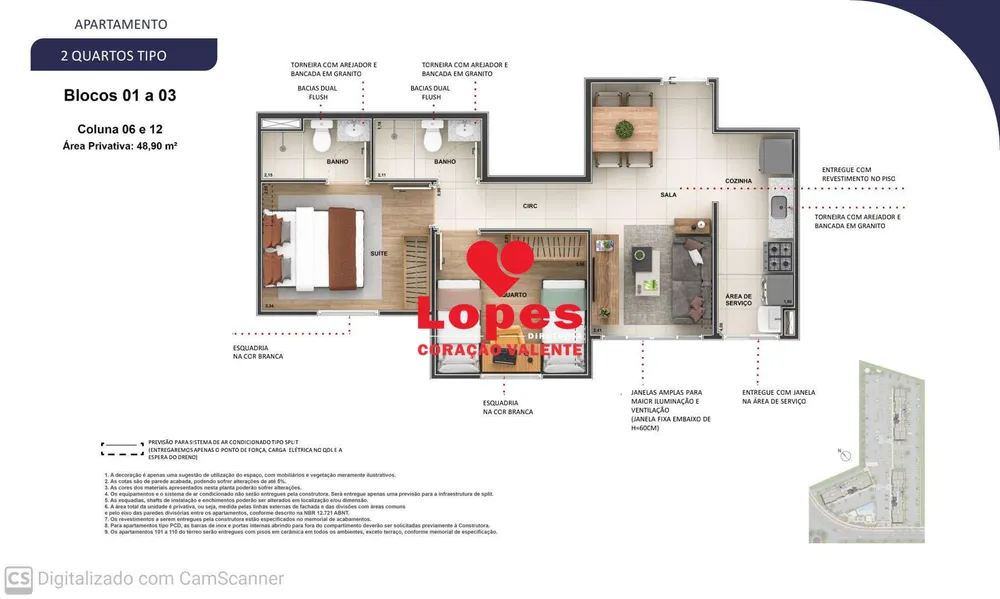 Apartamento, 2 quartos, 65 m² - Foto 10