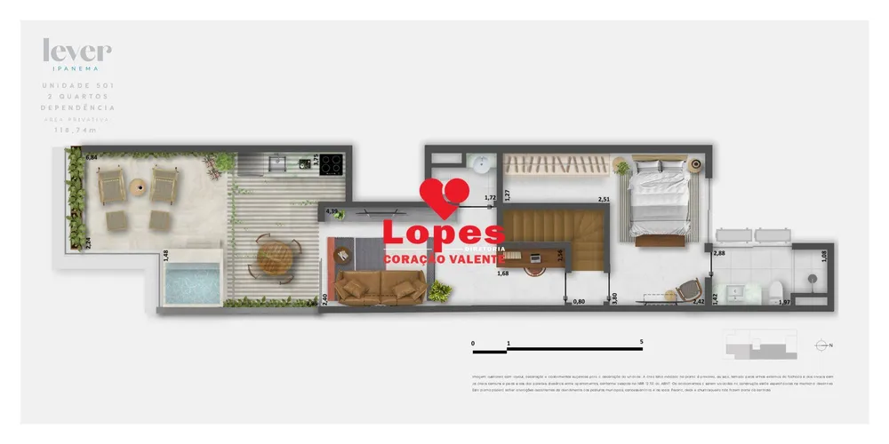 Cobertura, 3 quartos, 118 m² - Foto 29