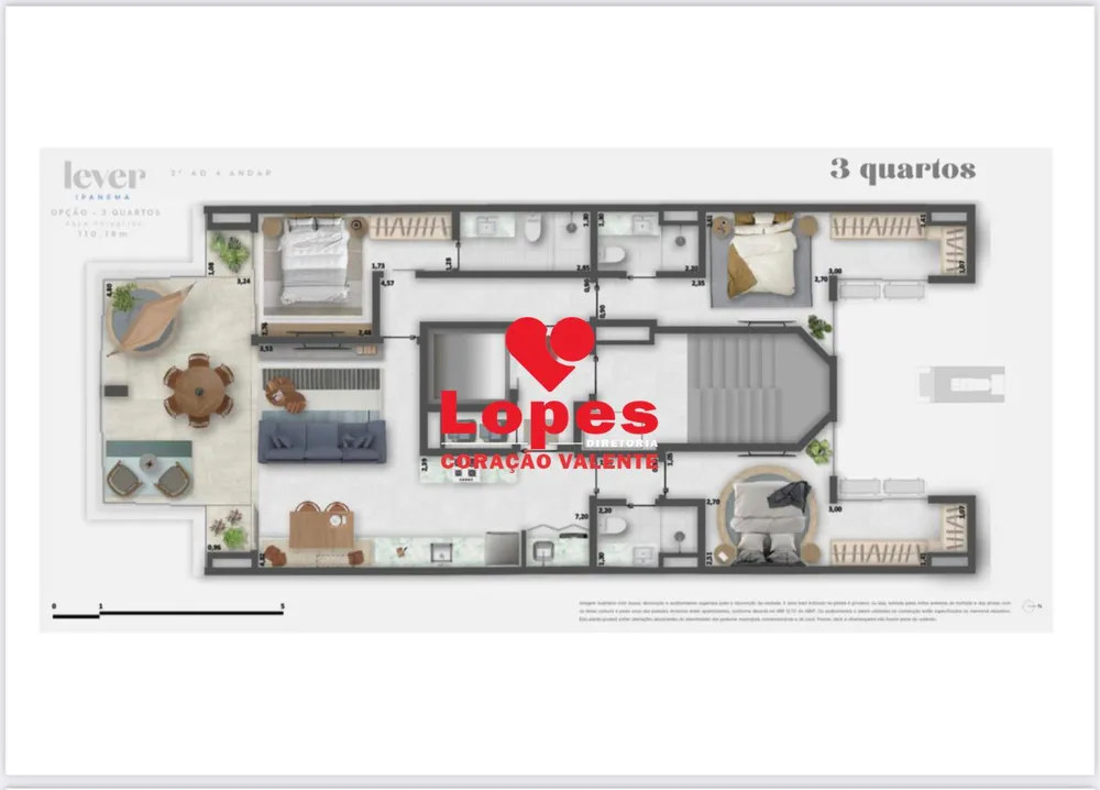 Cobertura, 3 quartos, 118 m² - Foto 20