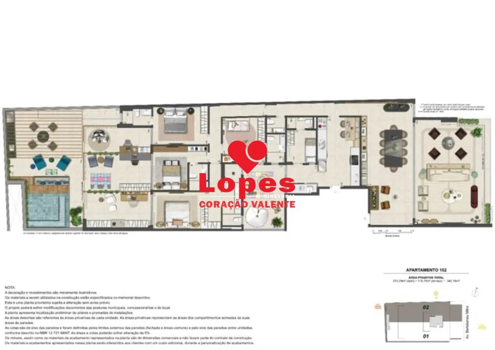 Cobertura, 5 quartos, 532 m² - Foto 24