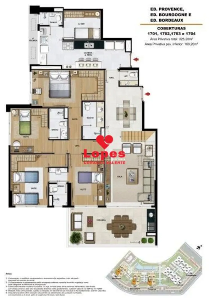 Cobertura, 5 quartos, 325 m² - Foto 26