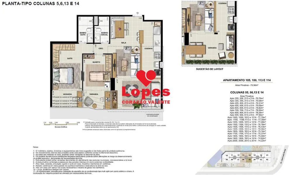 Apartamento, 2 quartos, 77 m² - Foto 23