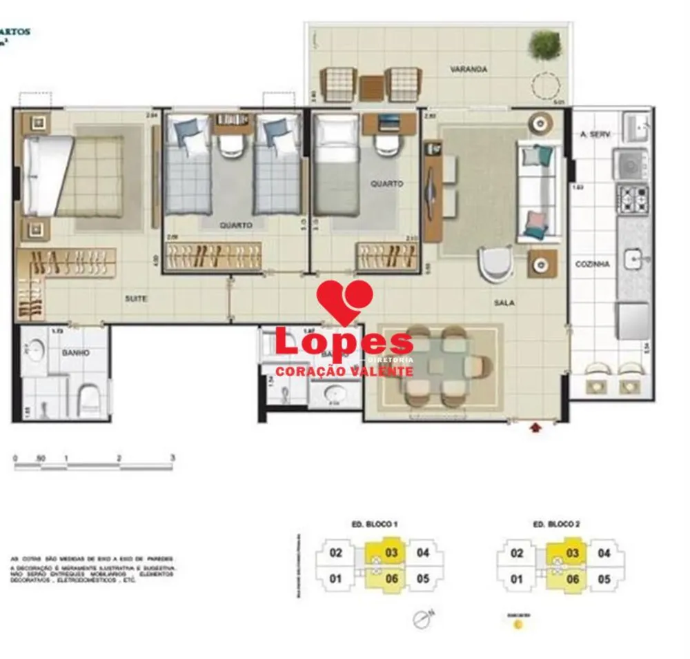 Apartamento, 3 quartos, 79 m² - Foto 19
