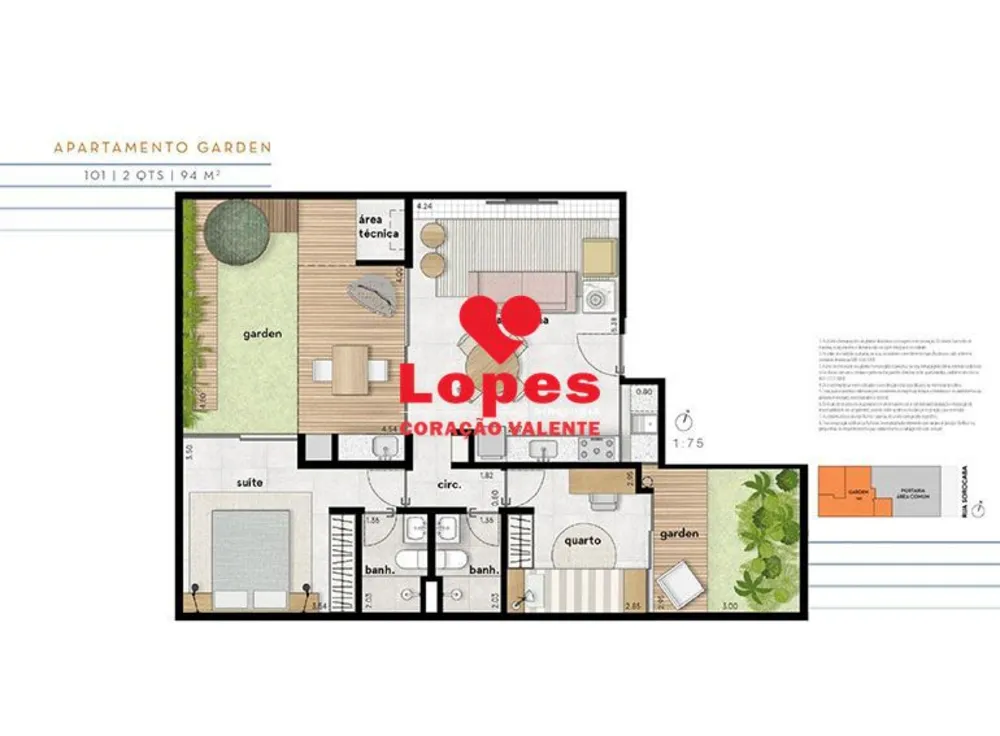Cobertura, 2 quartos, 136 m² - Foto 22
