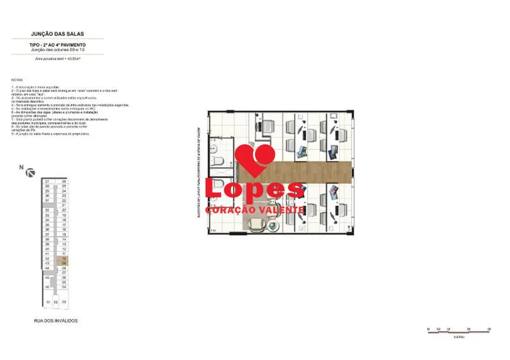 Sala-Conjunto, 71 m² - Foto 42