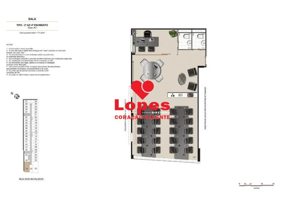Sala-Conjunto, 71 m² - Foto 20