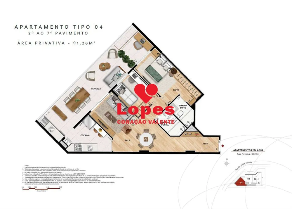 Cobertura, 3 quartos, 153 m² - Foto 17