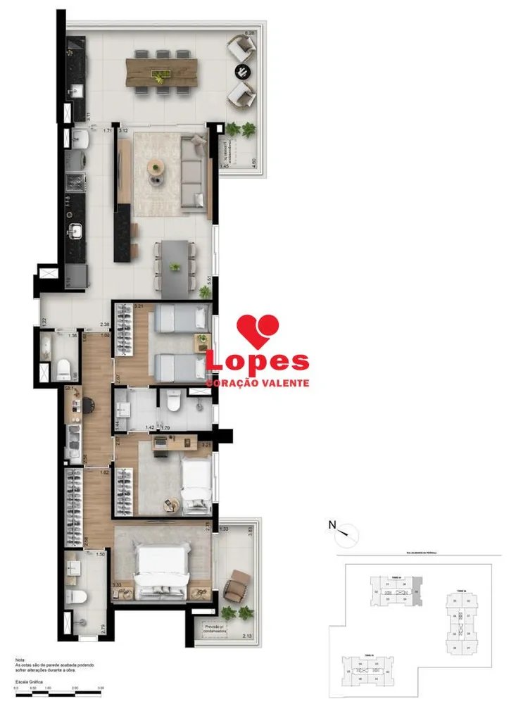 Cobertura, 2 quartos, 269 m² - Foto 49