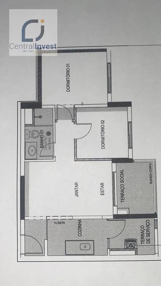 Apartamento, 2 quartos, 50 m² - Foto 29