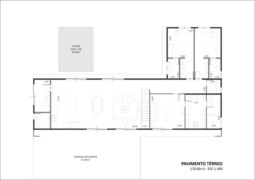 Casa de Condomínio, 4 quartos - Foto 3
