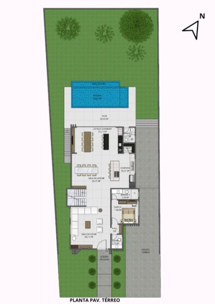 Casa de Condomínio, 4 quartos - Foto 8