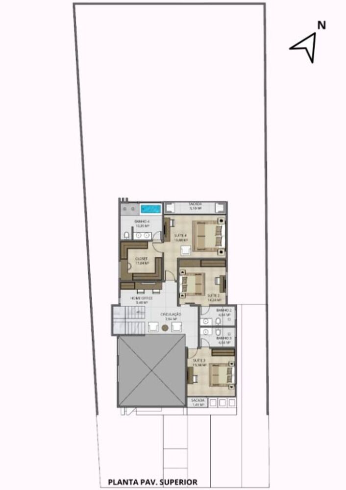 Casa de Condomínio, 4 quartos - Foto 5