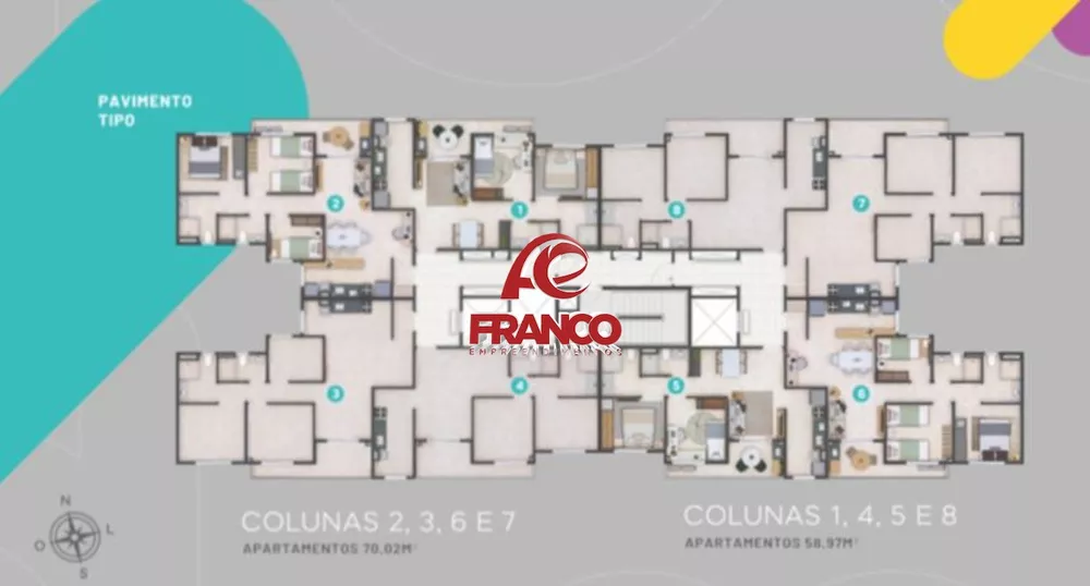 Apartamento, 2 quartos, 58 m² - Foto 4