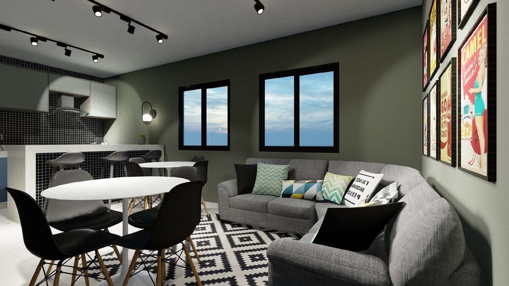 Apartamento, 2 quartos, 41 m² - Foto 2