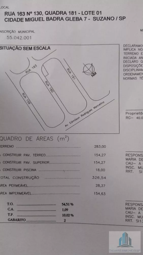 Terreno, 288 m² - Foto 2