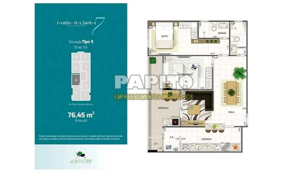 Apartamento, 2 quartos, 76 m² - Foto 8