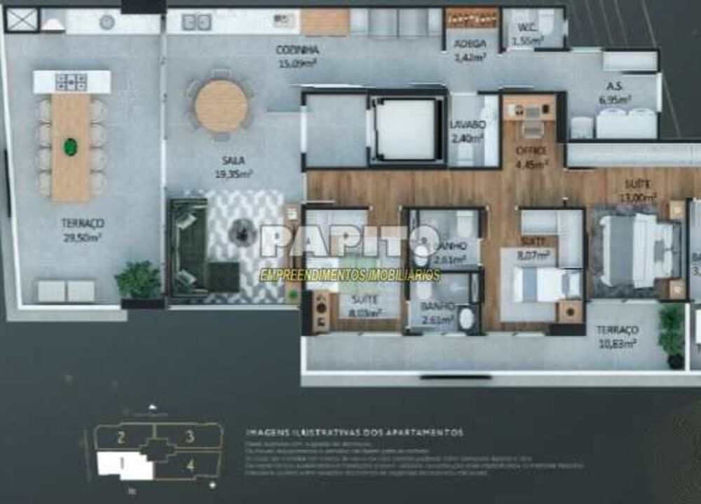 Apartamento, 3 quartos - Foto 5
