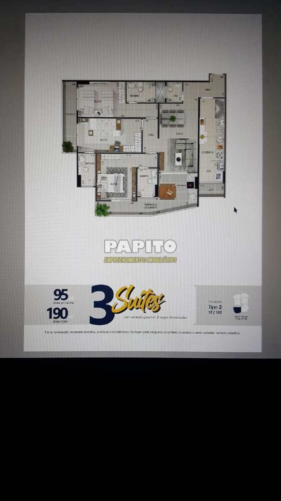 Apartamento, 2 quartos - Foto 3