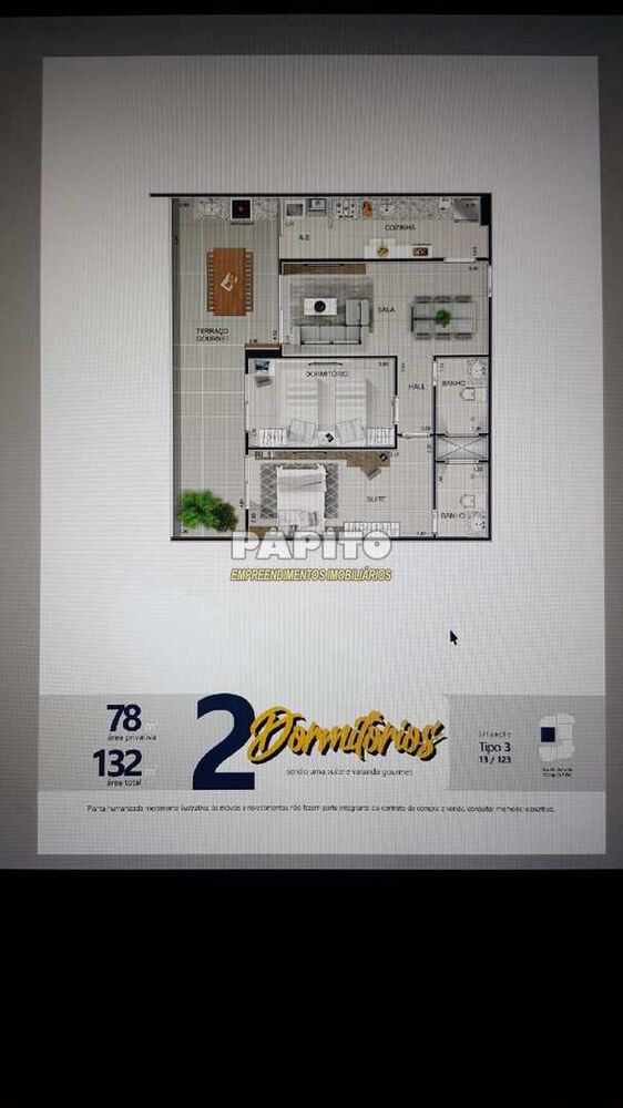 Apartamento, 2 quartos - Foto 1