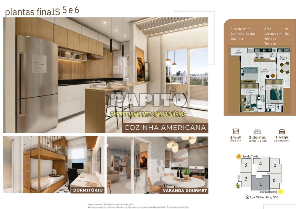 Apartamento, 2 quartos, 63 m² - Foto 12