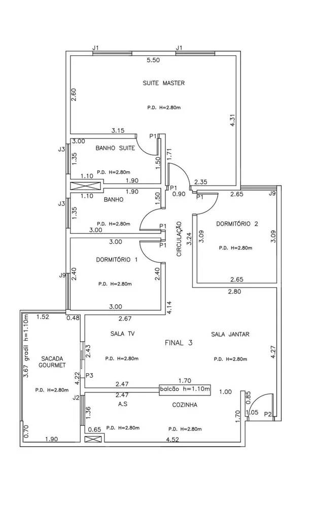 Apartamento, 3 quartos, 97 m² - Foto 5