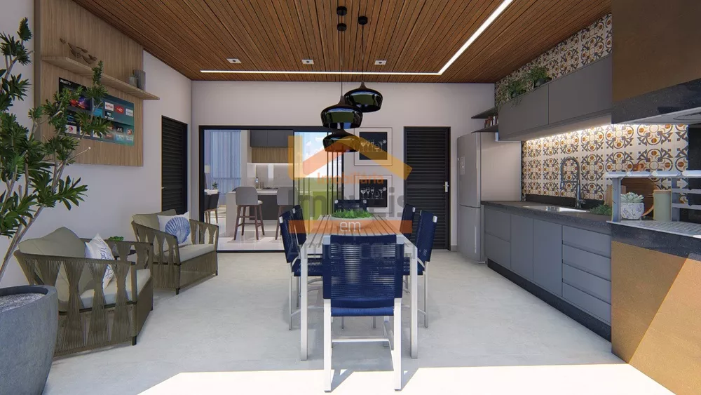 Casa de Condomínio, 3 quartos - Foto 2