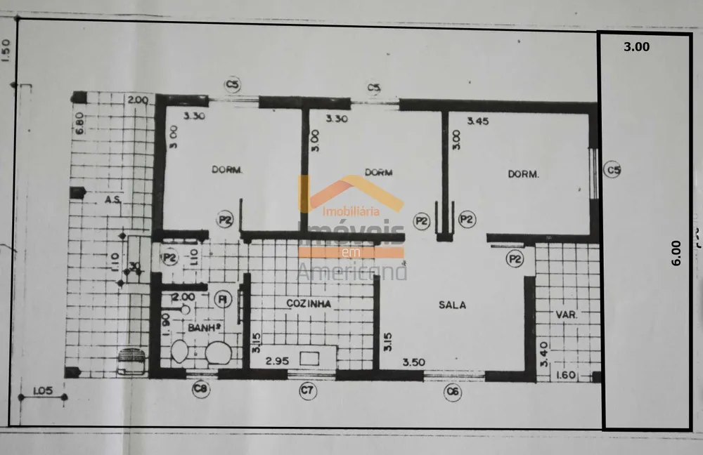 Casa, 3 quartos, 77 m² - Foto 2