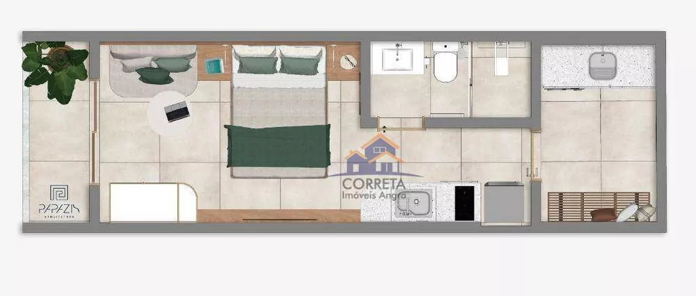 Apartamento, 1 quarto, 24 m² - Foto 17
