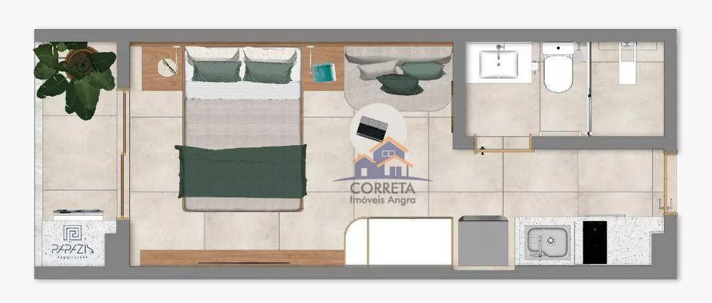 Apartamento, 1 quarto, 24 m² - Foto 31