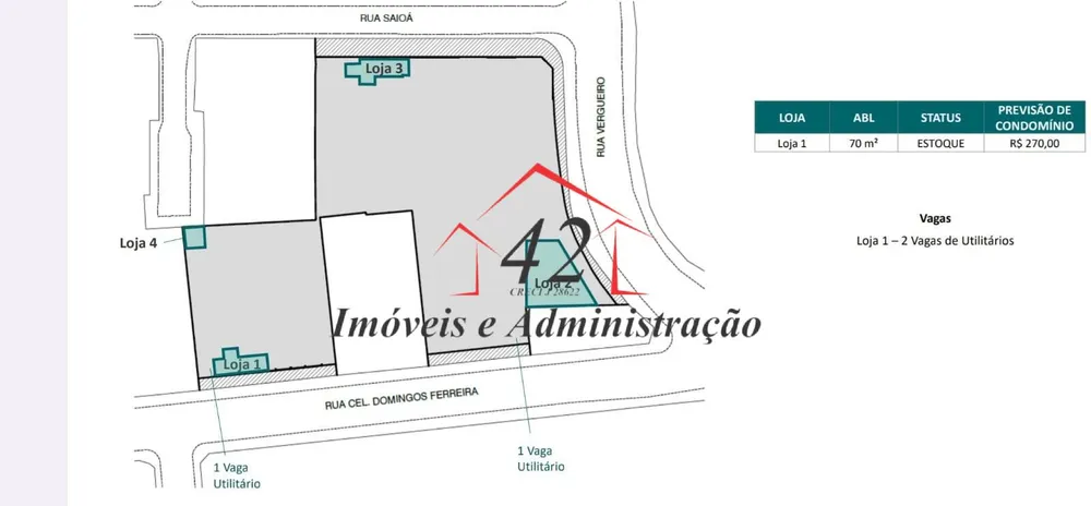 Loja-Salão, 70 m² - Foto 12