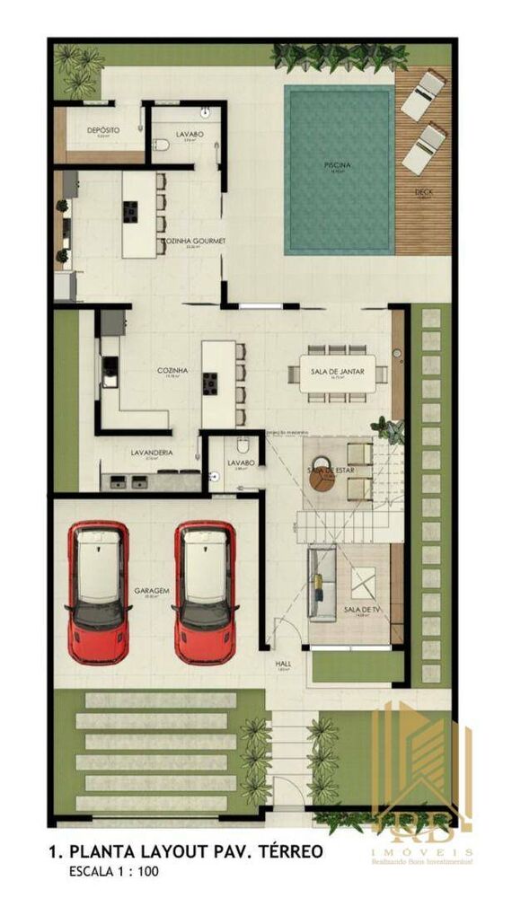 Casa, 3 quartos, 296 m² - Foto 2