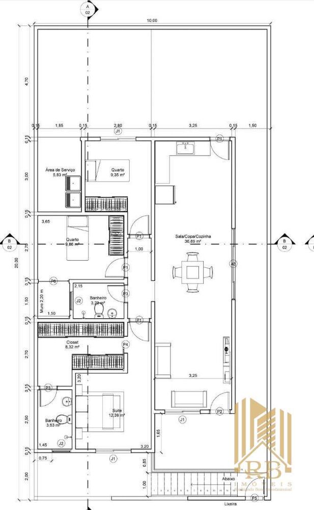 Casa, 3 quartos, 148 m² - Foto 2