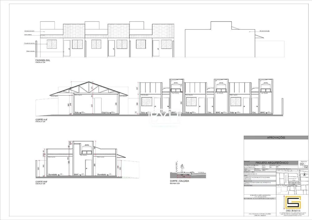 Casa, 2 quartos, 52 m² - Foto 2