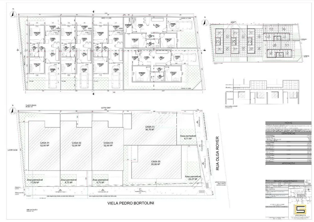 Casa, 2 quartos, 52 m² - Foto 3