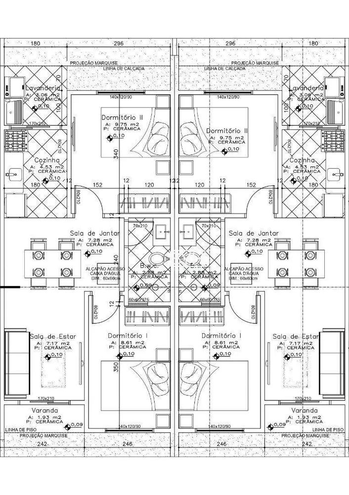 Casa, 2 quartos, 44 m² - Foto 7