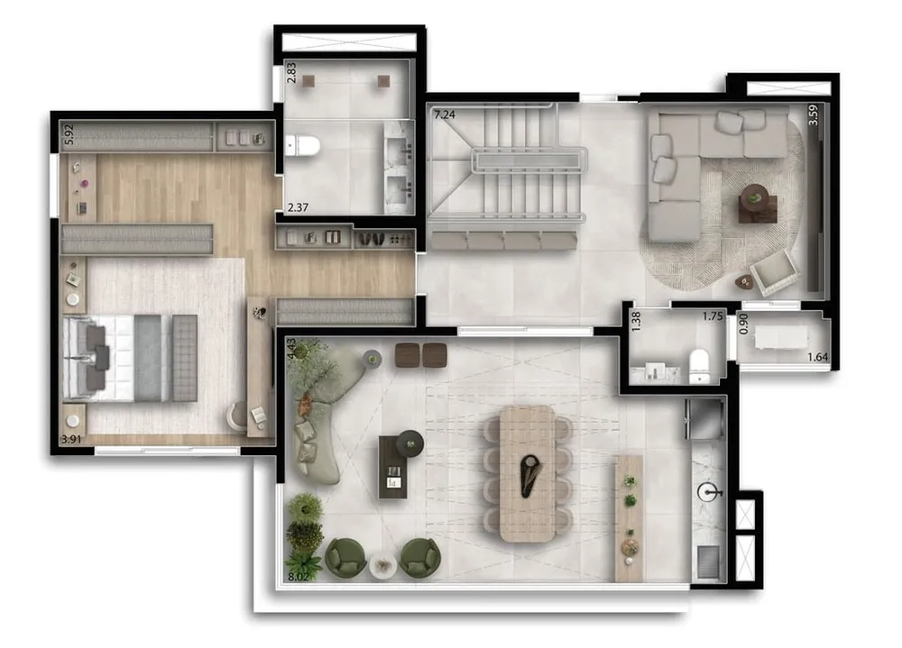 Apartamento, 3 quartos, 127 m² - Foto 20