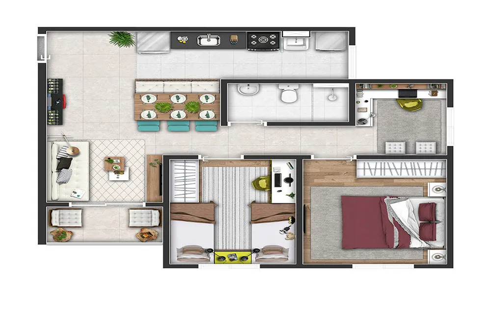 Apartamento, 2 quartos, 41 m² - Foto 20
