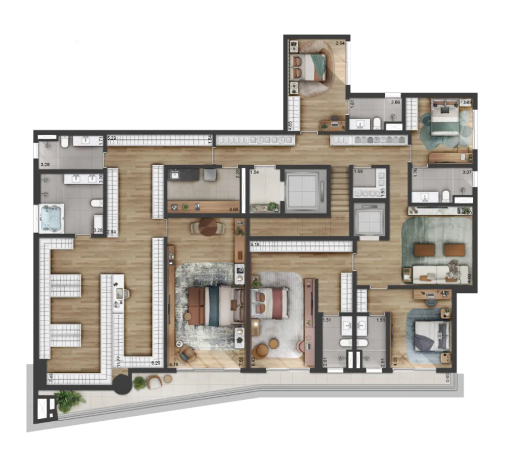Cobertura, 4 quartos, 470 m² - Foto 15