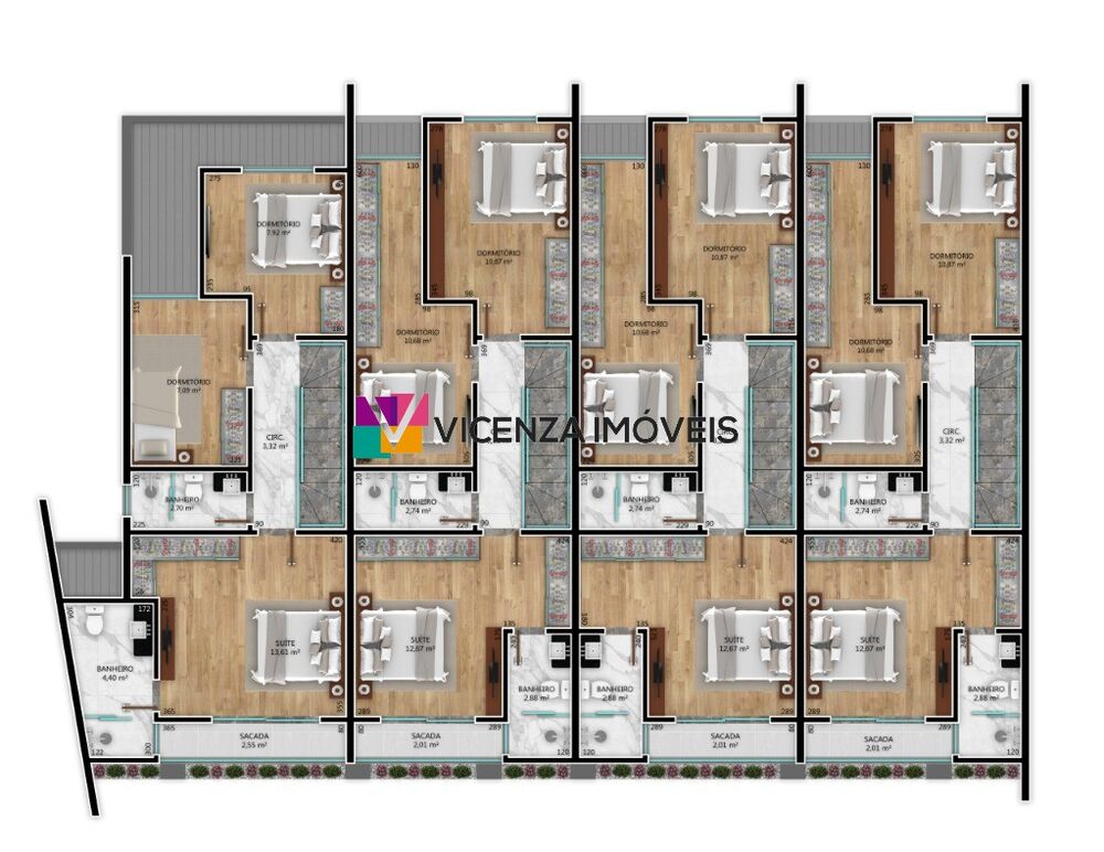 Casa, 3 quartos, 111 m² - Foto 10