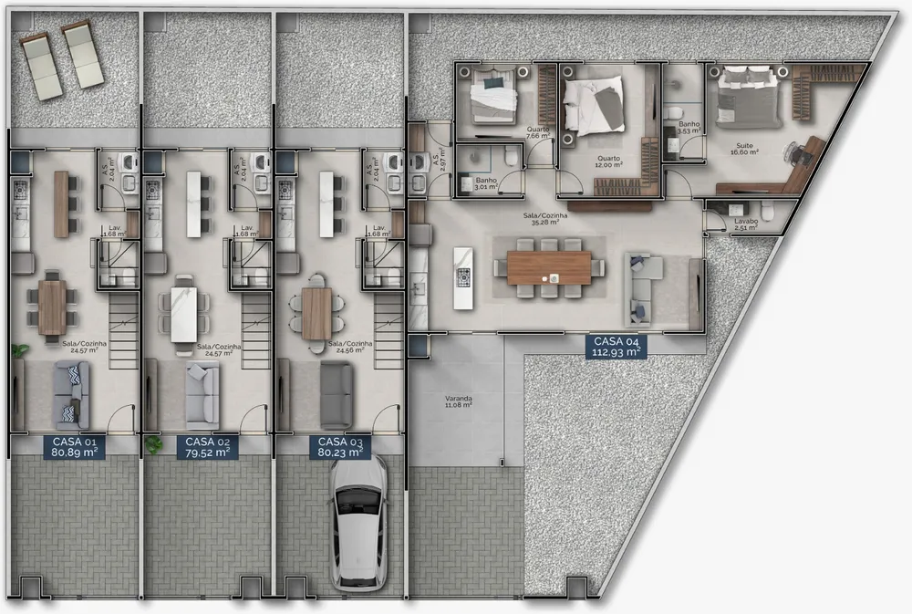 Sobrado, 2 quartos, 80 m² - Foto 14
