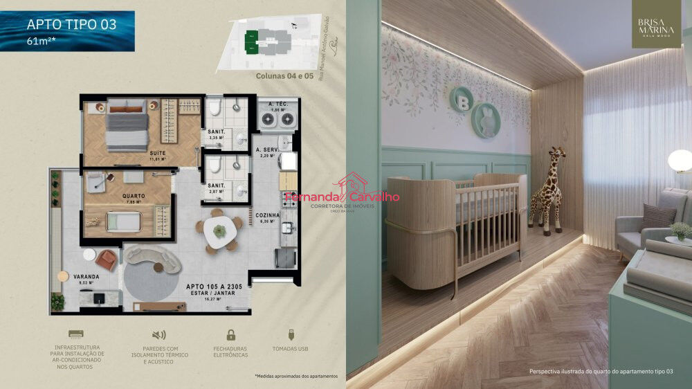 Apartamento, 2 quartos, 69 m² - Foto 20