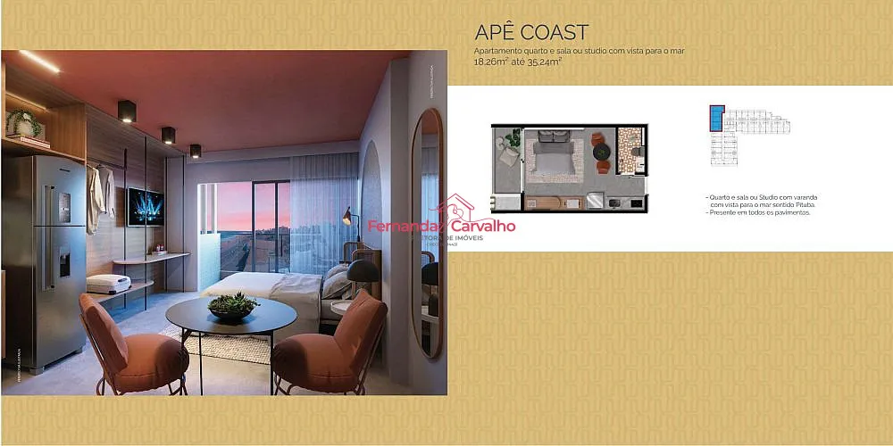 Apartamento, 1 quarto, 27 m² - Foto 8