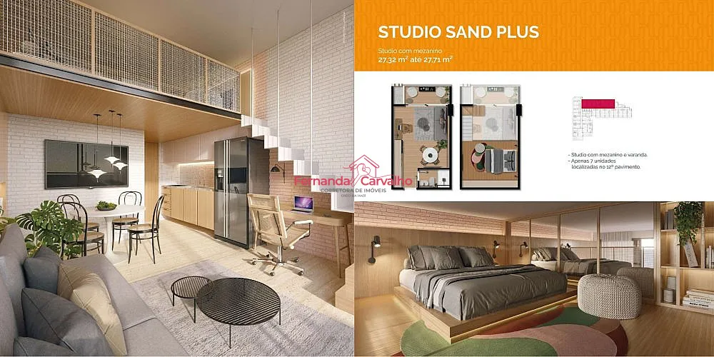 Apartamento, 1 quarto, 27 m² - Foto 7