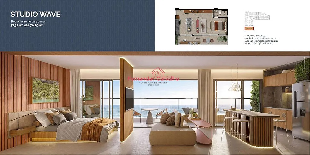 Apartamento, 1 quarto, 27 m² - Foto 2