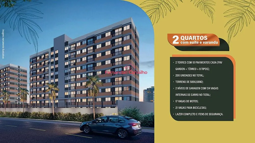 Apartamento, 2 quartos, 41 m² - Foto 1