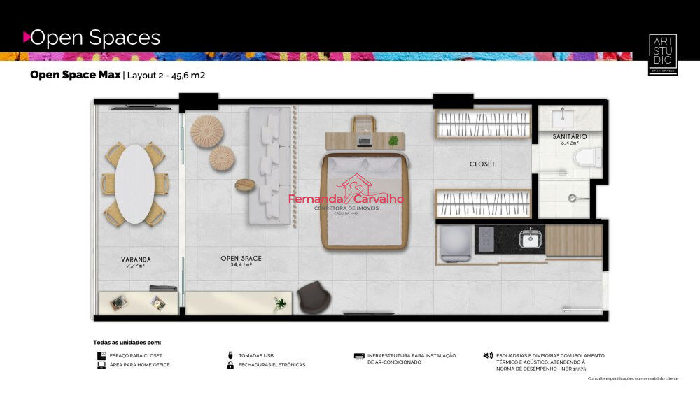 Apartamento à venda com 1 quarto, 18m² - Foto 13