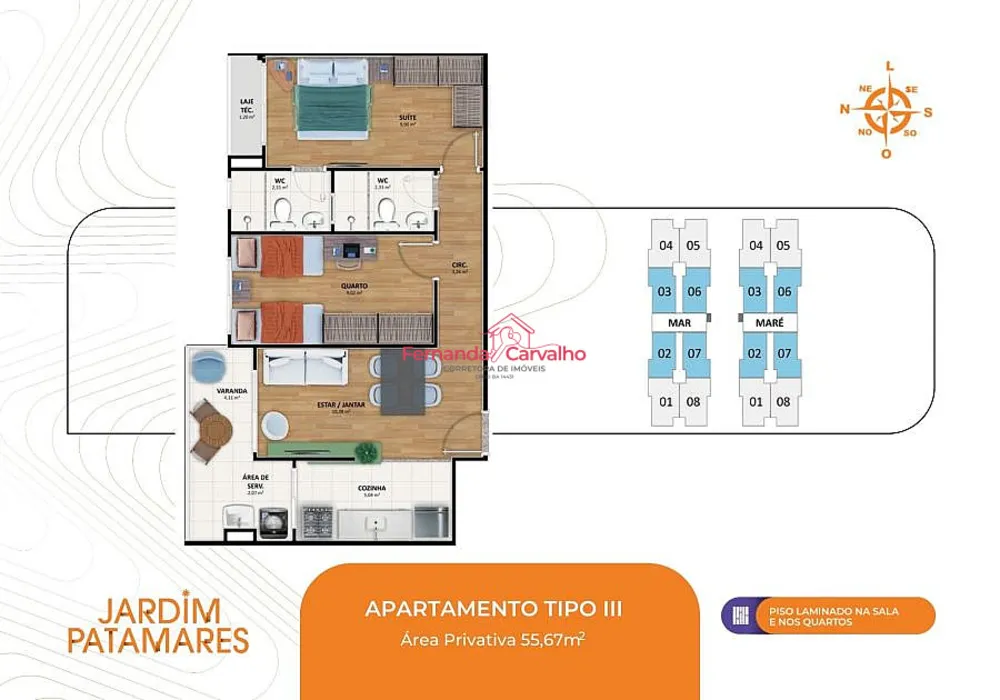 Apartamento, 3 quartos, 64 m² - Foto 14