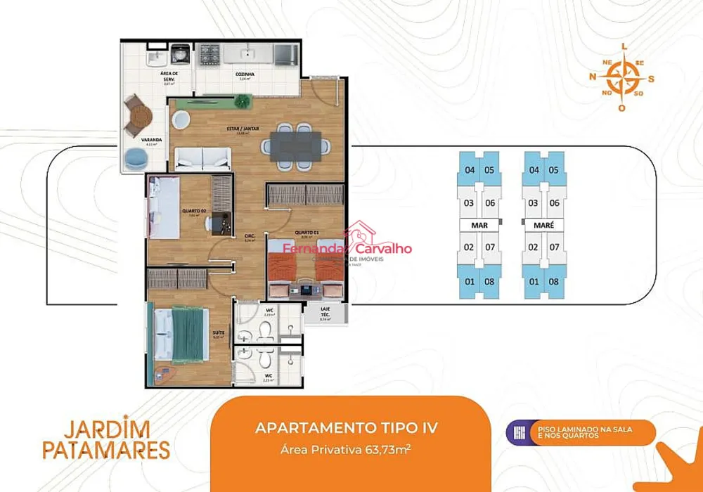 Apartamento, 3 quartos, 64 m² - Foto 15